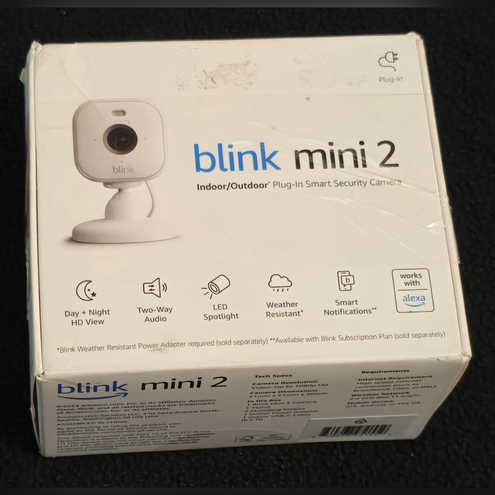 Blink Mini 2 Smart Security Camera